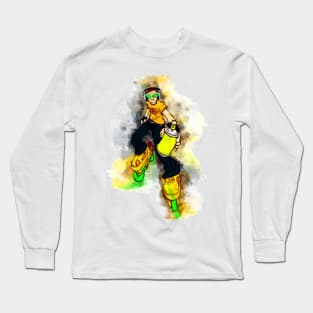 Jet Set Radio - Beat *watercolor* Long Sleeve T-Shirt